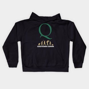 Questioning Darwin Kids Hoodie